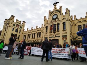 manifestacion Cercanias