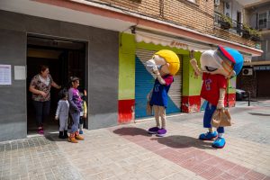 Mislata reparto de comida