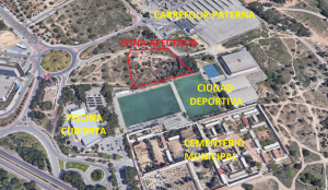 Zona Afectada Pista Atletismo Paterna