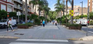 avenida El vedat de Torrent señalizacion