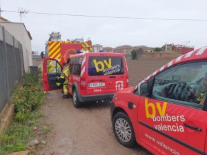 bomberos incendio Alboraya