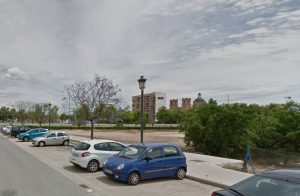 Zona de Torrefiel junto al Bulevar Norte con varios descampados. Foto: Google Maps