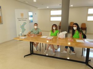 Reparto mascarillas infantiles Foios