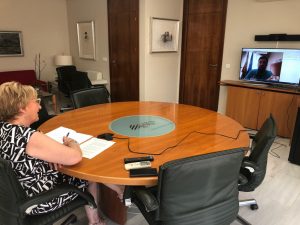 Reunion consellera Sanitat alcalde Rafelbunyol