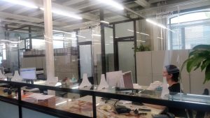 mamparas oficinas municipales Massanassa