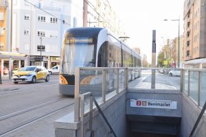 Benimaclet tranvia estación