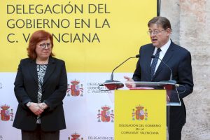 Gloria Calero y Ximo Puig toma posesion delegada Gobierno