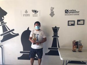 Miguel Muñoz, vencedor del V Open de Ajedrez Valencia Origen