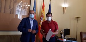 Reunión Fernando Giner (Cs) Joan Calabuig (PSOE)