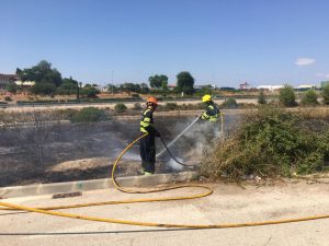 incendio forestal Torrent
