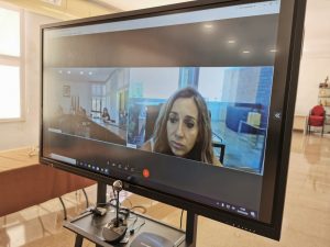 Xirivella videoconferencia Isaura Navarro