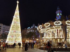 Iluminación navideña en Valencia