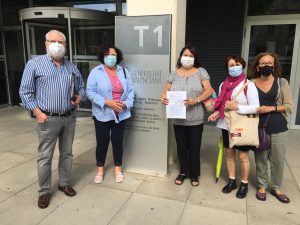 vecinos Alboraya y Valencia piden tranvia hasta Port Saplaya