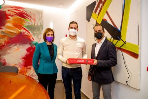 MLuisa Martínez Mora, Carlos F. Bielsa y Javier Gil