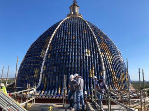 La parroquia de San Juan Apóstol y Evangelista de Massamagrell inicia las obras de reparación de la cúpula