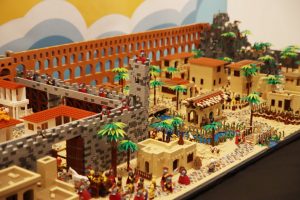 Exposicion Lego castillo alaquas