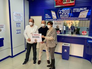 Quinto premio Lotería Navidad Loteria Manises