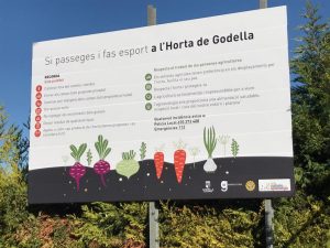 cartel horta Godella