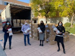 reparto ropa abrigo Massamagrell