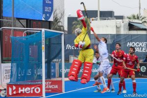 España vs Bélgica. FIH ProLeague