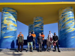 mural Patacona obra de Patricio Forrester