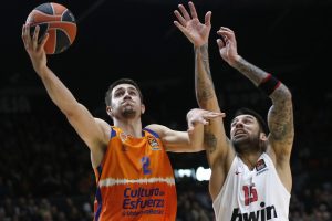 Valencia Basket busca el 1º triunfo ante Olympiacos Piraeus en la Fonteta para alargar las opciones de Playoff