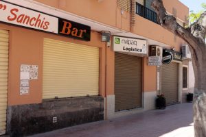 Comercios afectados por la pandemia