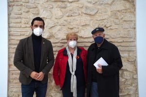 El Alcalde Sagredo junto con Maruja Badia y Nassio Bayarri