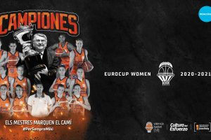 Valencia Basket ofrecerá este martes el título de la Eurocup Women