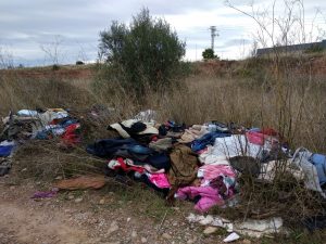 vertidos ilegales barranco