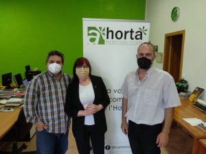 Visita Hortanoticias EUPV Horta Sud