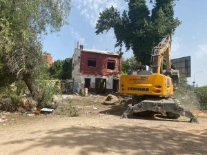 derribo rancho de Mislata