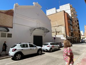 Cine Cervantes de Torrent. Visita Amparo Folgado (PP Torrent)