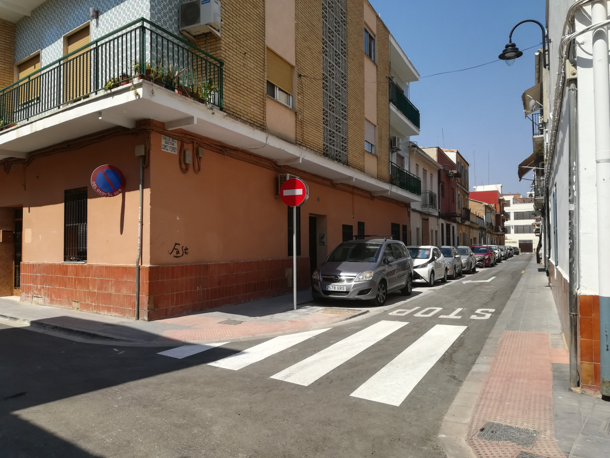 Calles barrio Rio Turia Quart de Poblet