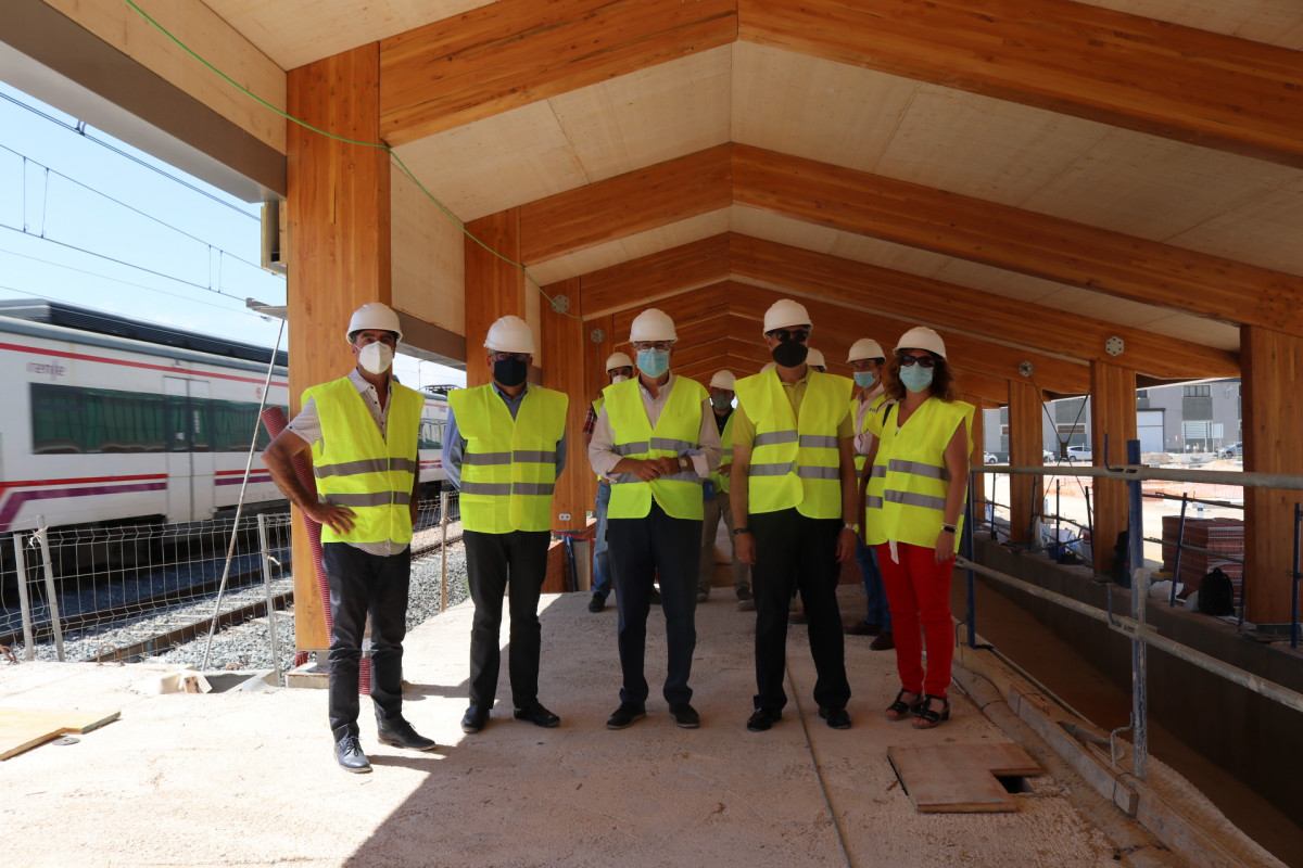 estación Albal obras