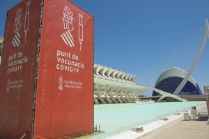 vacunodromo Ciudad de les Arts i les Ciencies