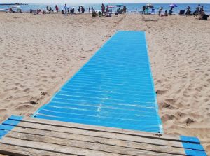 pasarela playa pobla farnals