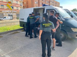 Guardia Civil detenidos robos catalizadores