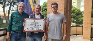 Albal aprueba poner el nombre de la calle paralela a la estación de tren