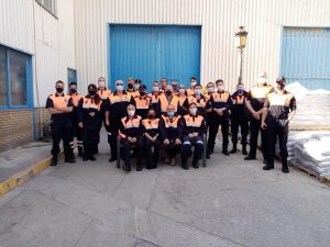 agrupación de Protección Civil en Xirivella