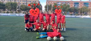 UE Aldaia CF equipo F7 de personas con diversidad psiquica
