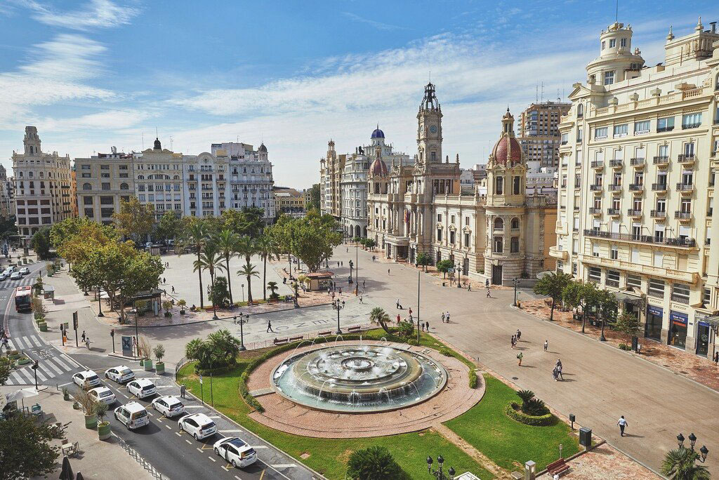plaza del ayuntamiento de Valencia