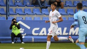 Rubén Iranzo, futbolista de PIcanya del Valencia CF y de la seleccion española sub-19