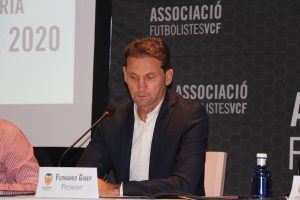 Fernando Giner, presidente Asociación de Futbolistas del Valencia CF