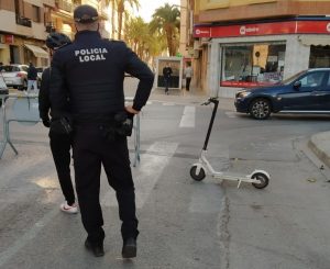 Massamagrell campaña patinetes eléctricos Policía Local