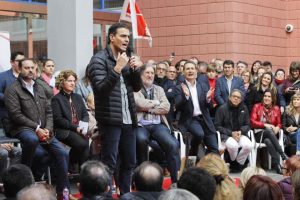 Pedro Sánchez en Xirivella