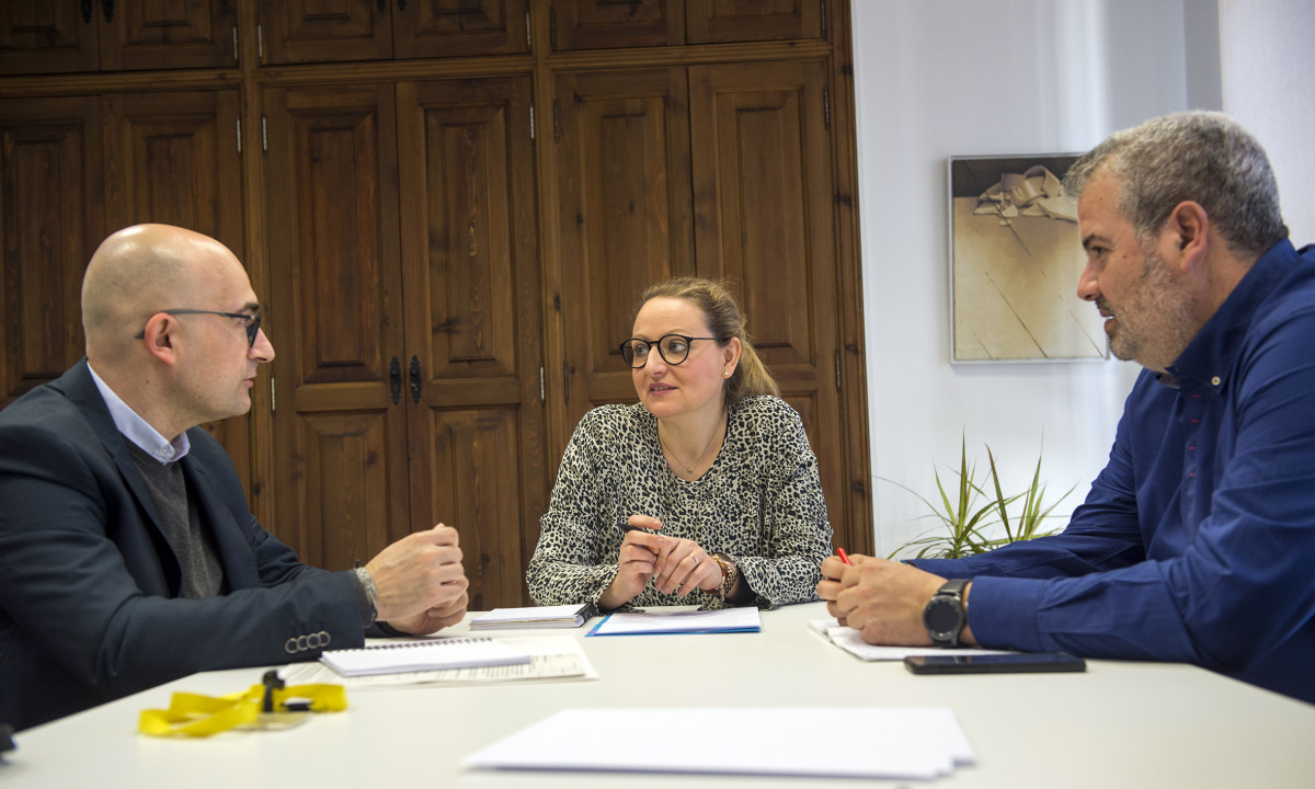 Pilar Sarrión se reúne con alcalde Alaquàs