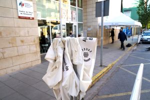 carpas Benetusser retirada centro salud