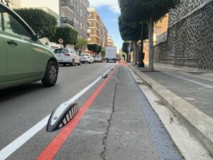 Nuevo tramo del carril bici de Paterna