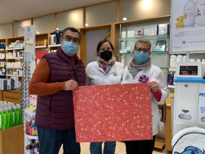 Papel de regalo de Navidad de Paterna